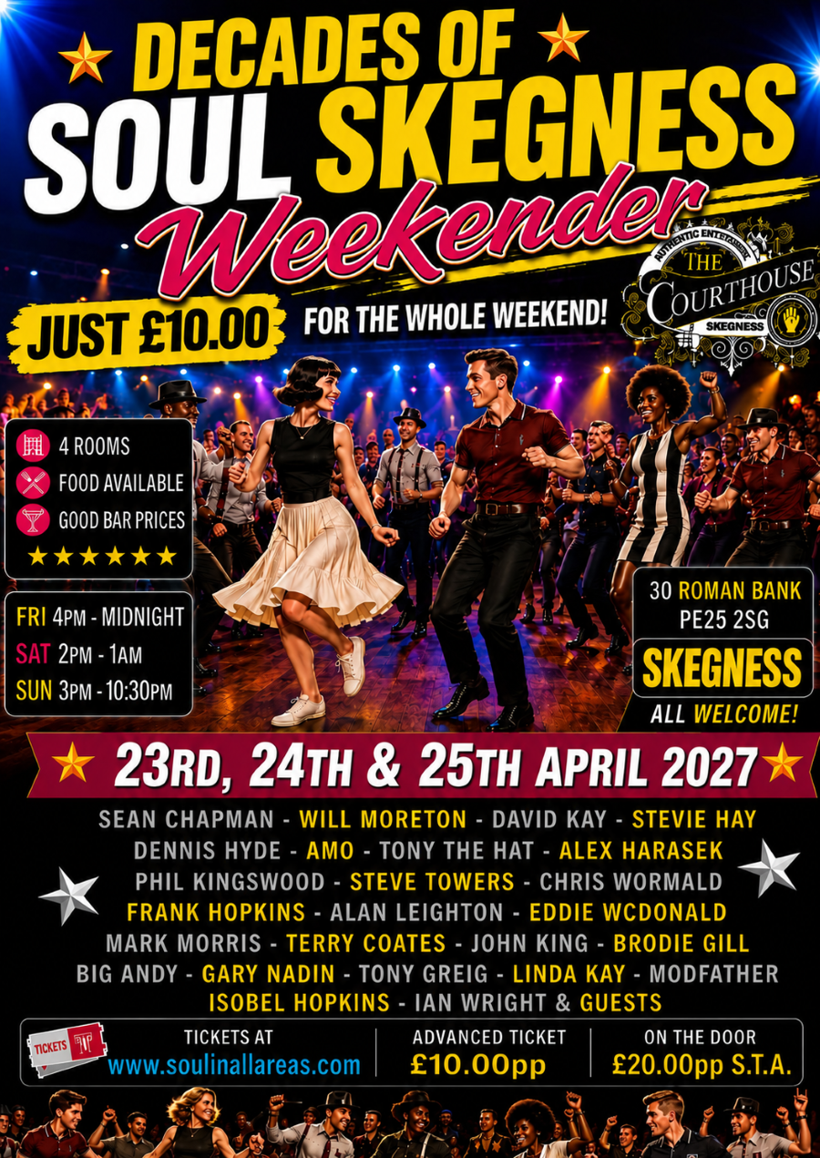 Decades of Soul Skegness Weekender