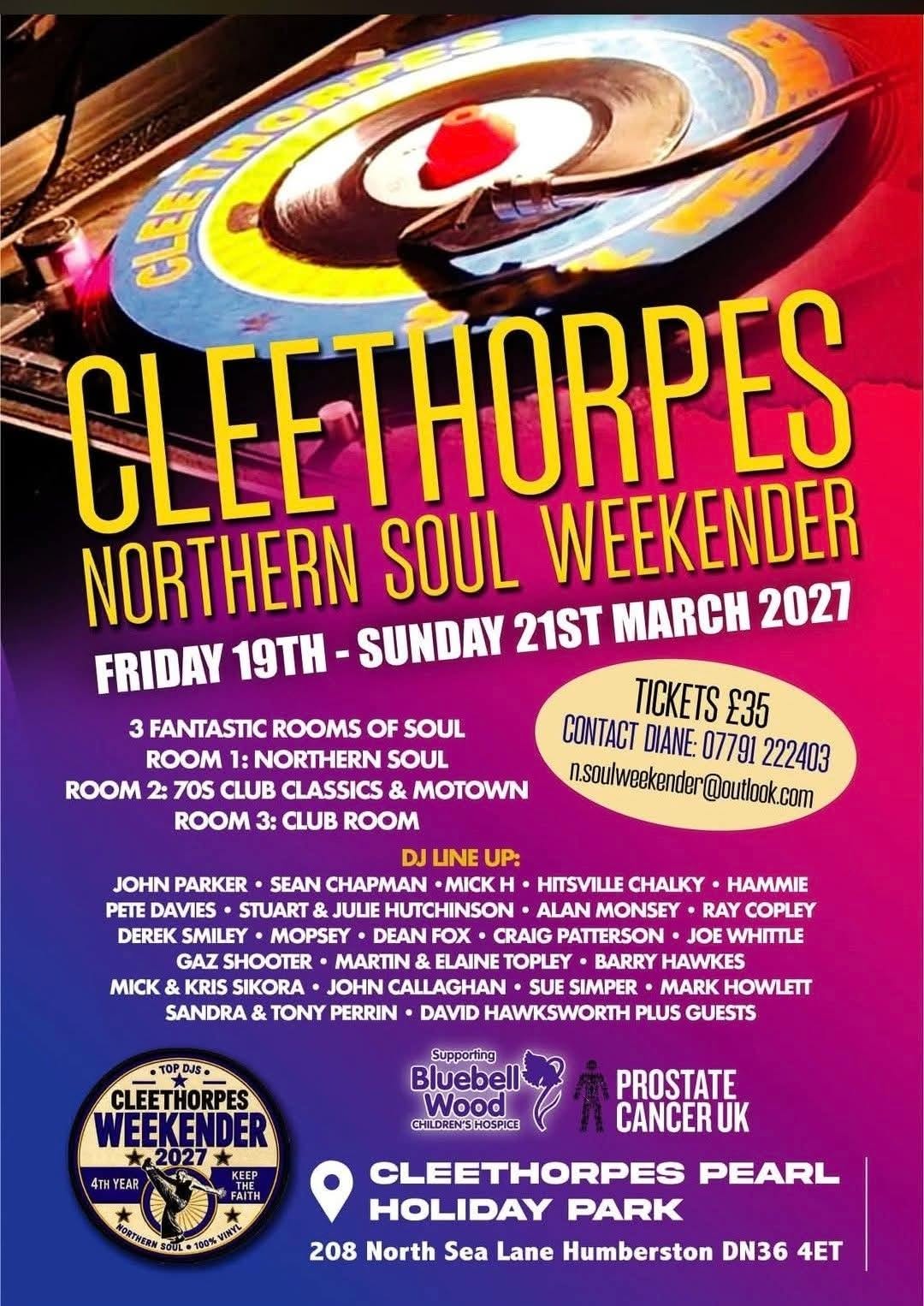 CLEETHORPES NORTHERN SOUL WEEKENDER